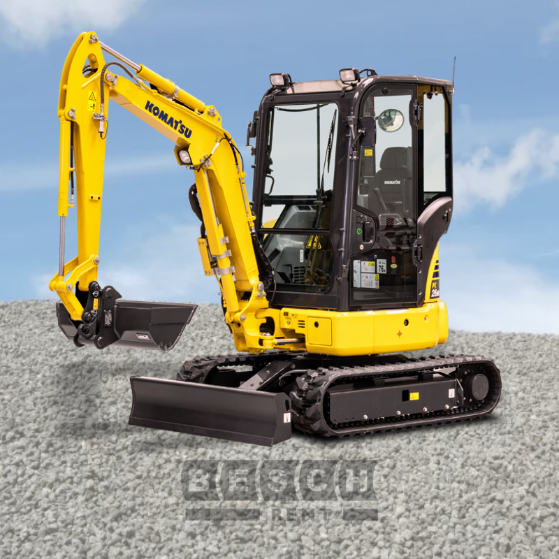 Grafik Minibagger 2,6t