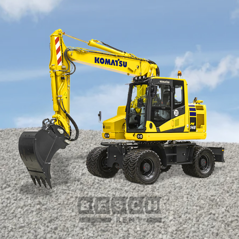 Grafik Mobilbagger 14t