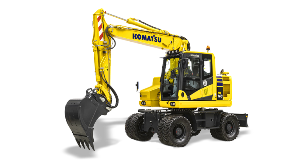 Grafik Mobilbagger 14t