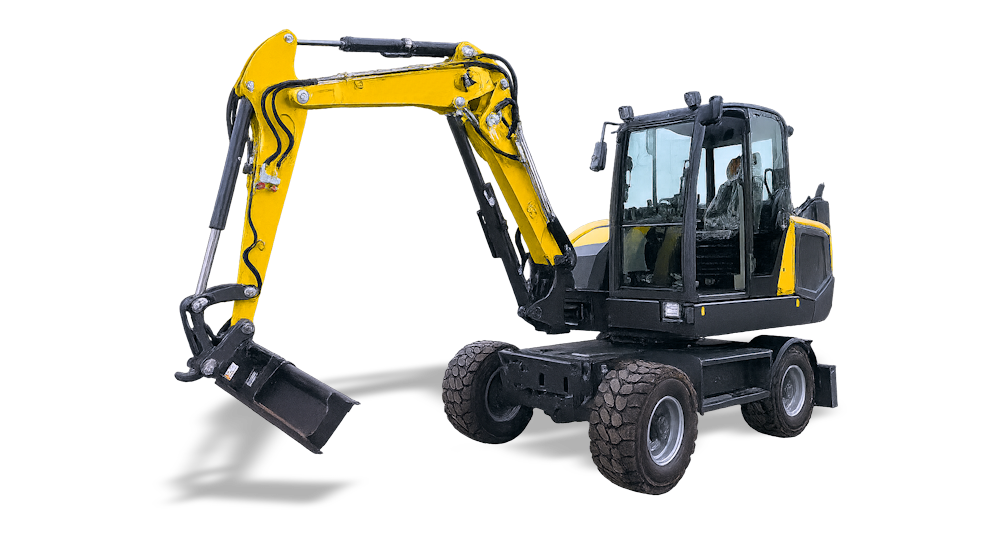 Grafik Mobilbagger 6,5t